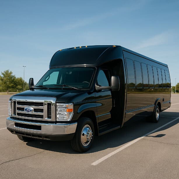 Aurora Shuttle Bus Rentals 18 Passenger Shuttle Bus