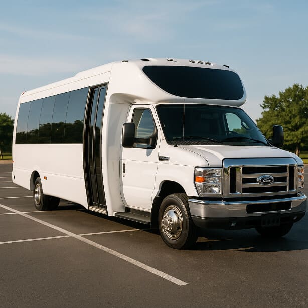 Aurora Shuttle Bus Rentals 20 Passenger Shuttle Bus