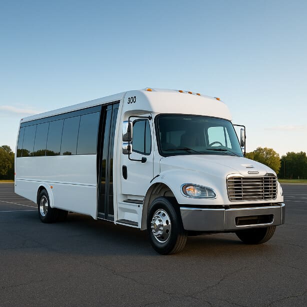 Aurora Shuttle Bus Rentals 25 Passenger Shuttle Bus