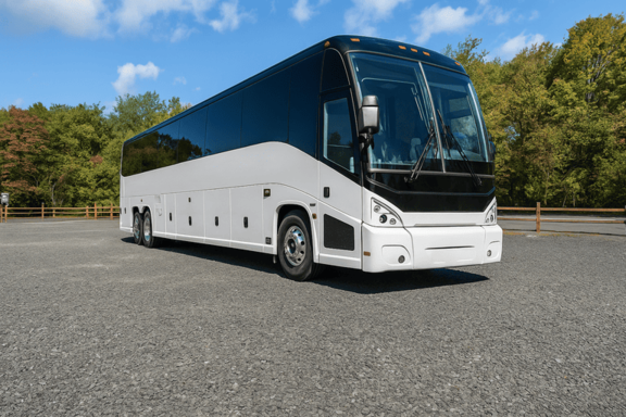 Aurora Shuttle Bus Rentals 56 Passenger Shuttle Bus
