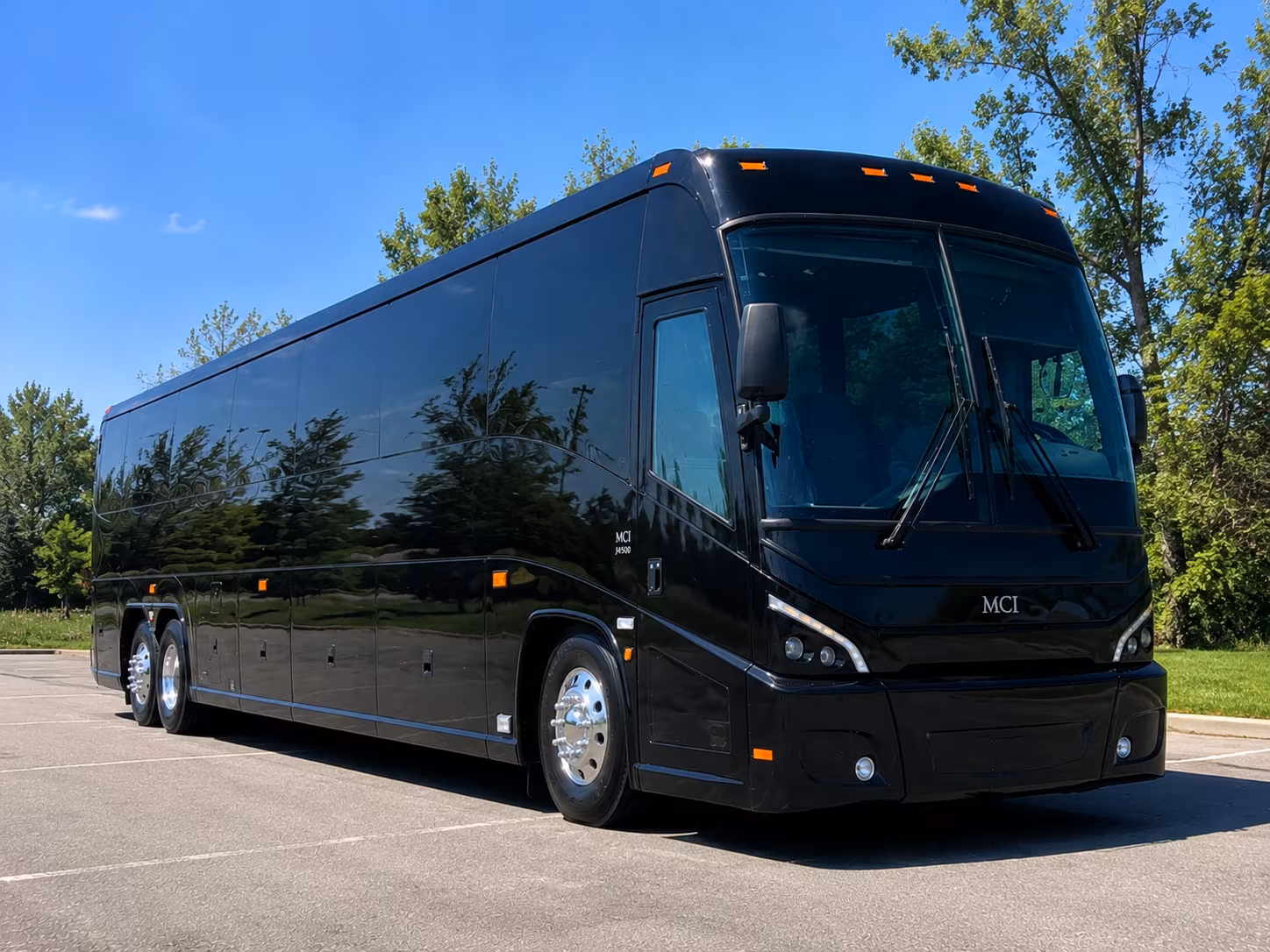 aurora long distance charter bus prices