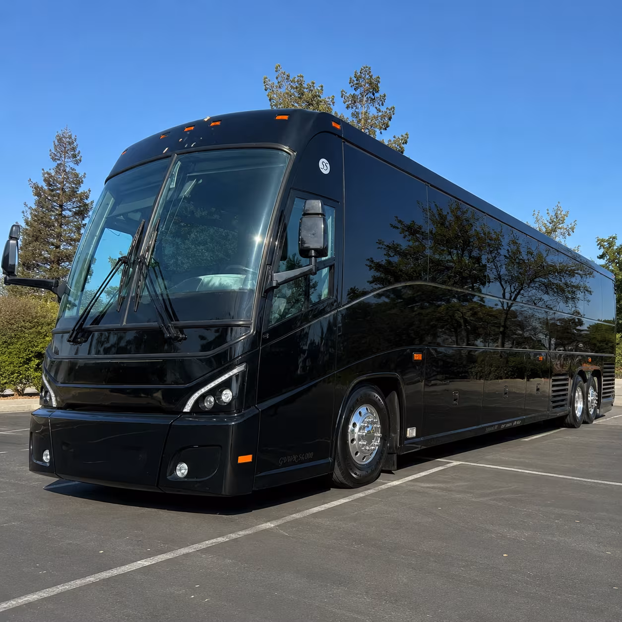 student athlete band and academic competition charter buses