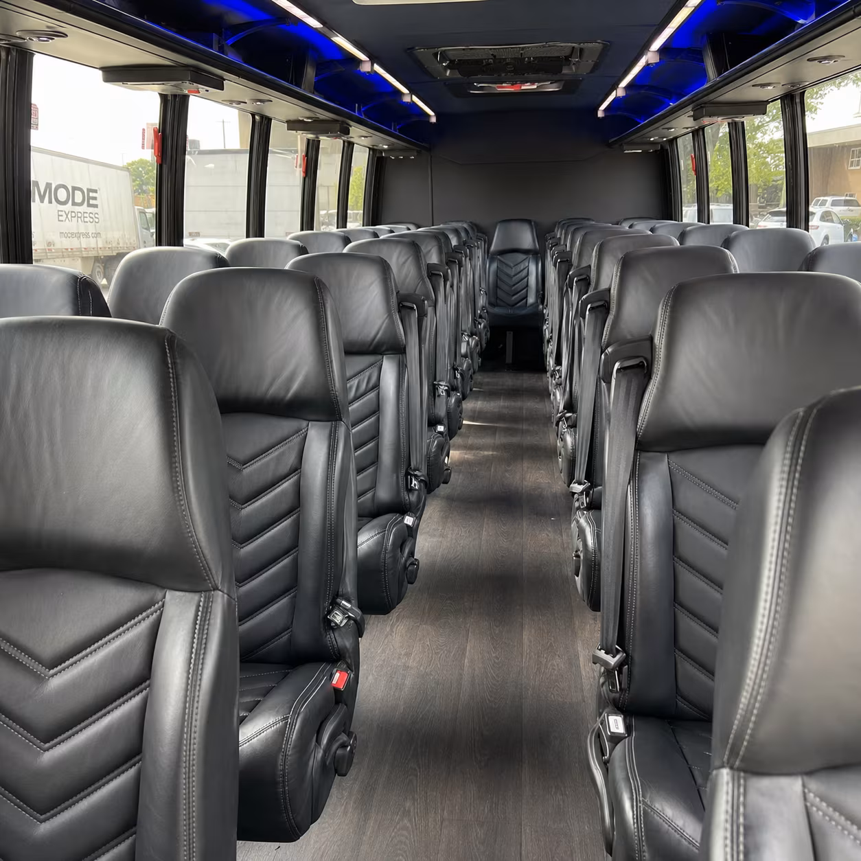wine event transportation from aurora to bookcliff vineyards